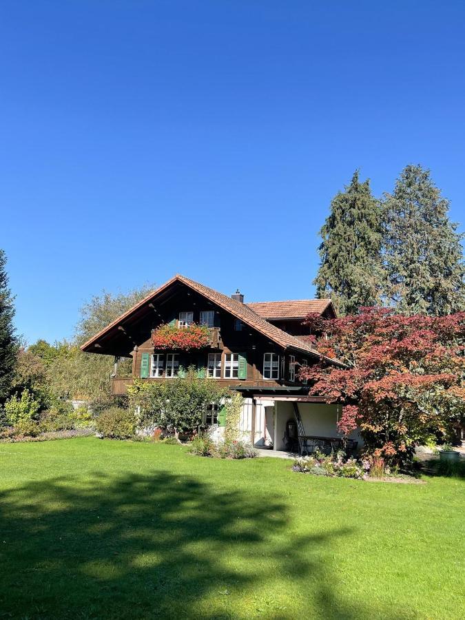 Neb-Thun Lodge'S Seehaus 1 Gwatt Dış mekan fotoğraf